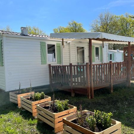 Mobil-Home Climatise Avec Piscine Aureilhan  Exterior photo