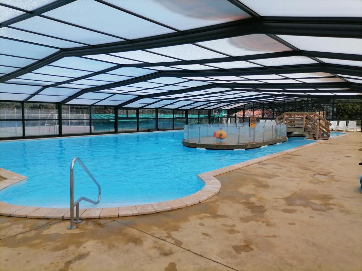 Mobil-Home Climatise Avec Piscine Aureilhan  Exterior photo